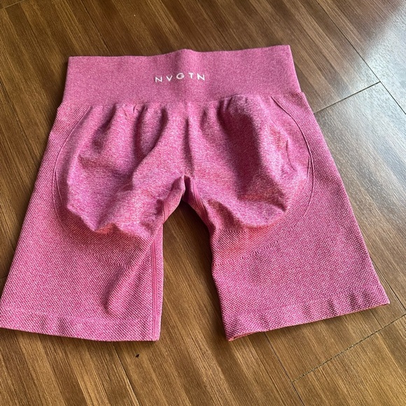 NVGTN contour seamless shorts purple pink color size medium sold out color - Picture 3 of 5